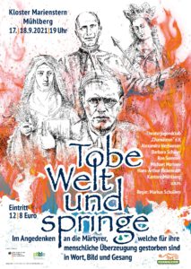 Kultur  in der Klosterkirche "Tobe Welt und springe"