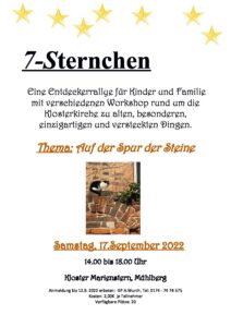 7 Sternchen: Auf der Spur der Steine